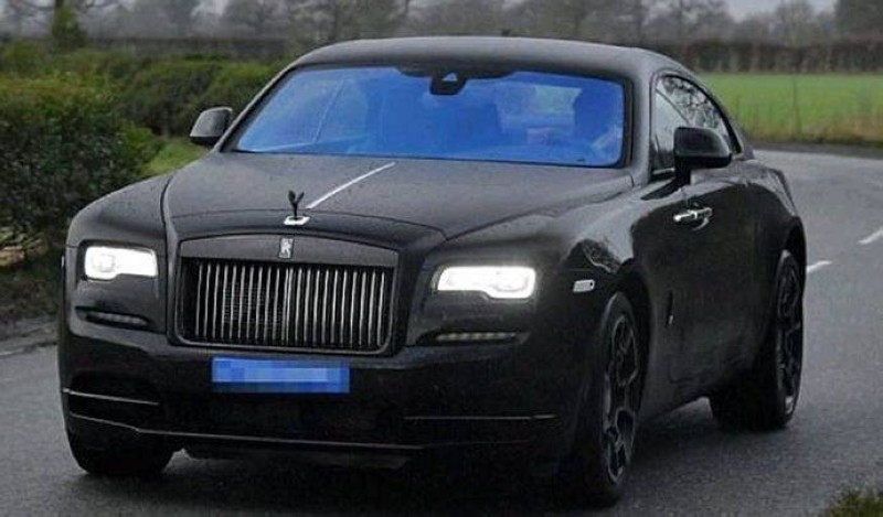 La Rolls-Royce de Paul Pogba saisie par la police pour faute d'immatriculation. (DR)