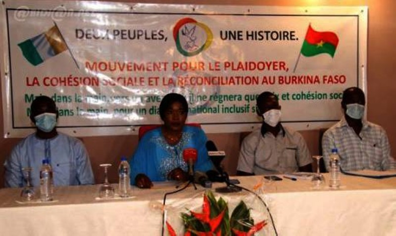Safiatou Lopez Zongo (au centre) justifie son action en terre ivoirienne par l’excellence des relations unissant les deux pays