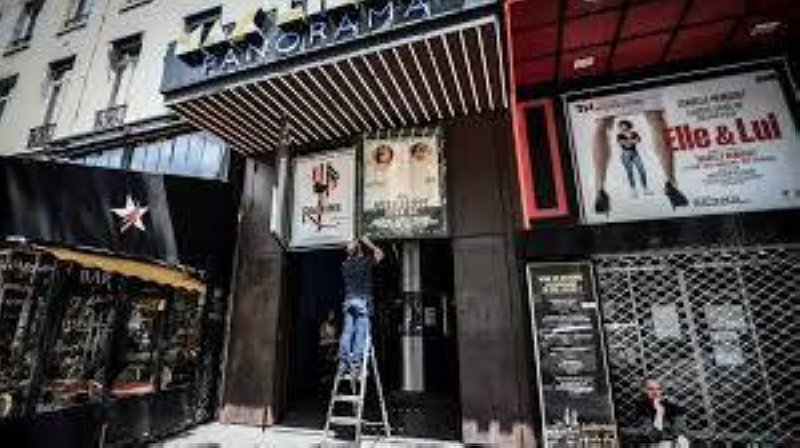 Le cinéma Max Linder à paris prépare sa réouverture. (Dr)