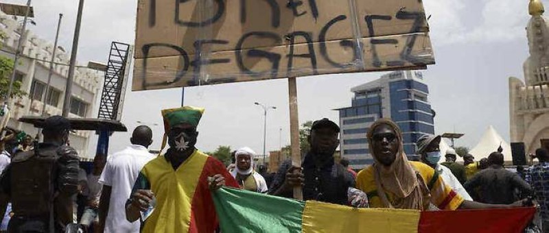 Le Mali est secoué par une crise politique, avec plusieurs manifestants dans la rue. (DR)