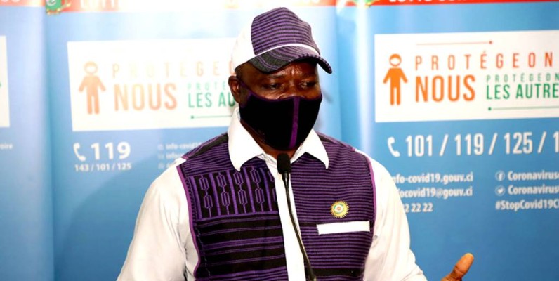 Le maire de Bouaflé, Lucien Léhie Bi. (DR)