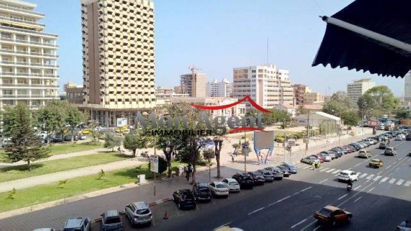 Une vue d'une rue de la commune du Plateau de Dakar.