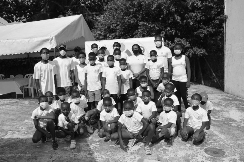 Tennis for Africa a volé au secours de plusieurs jeunes tennismens de Cocody. (DR)