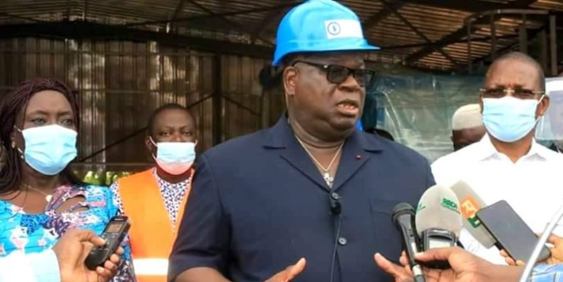 Laurent Tchagba, ministre de l'hydraulique. (DR)