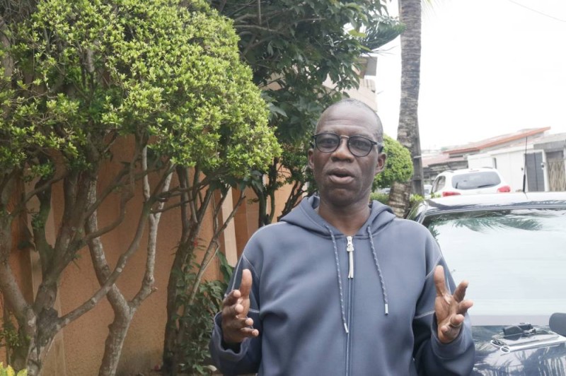 M. Konaté Bakary président du syndic. (Bavane)