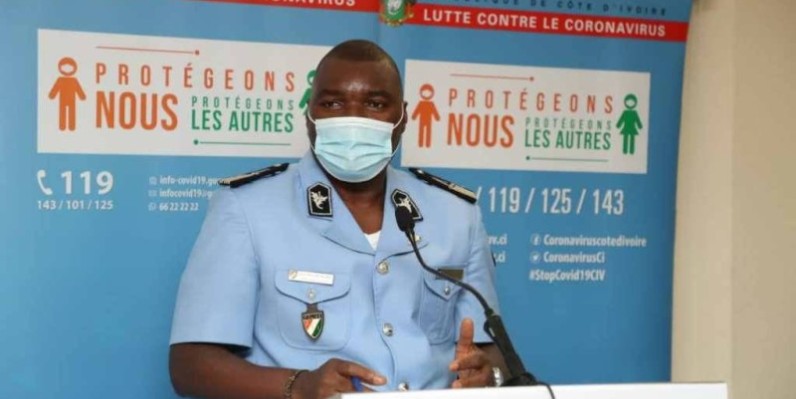 Le commissaire Allali Kouassi. (DR)