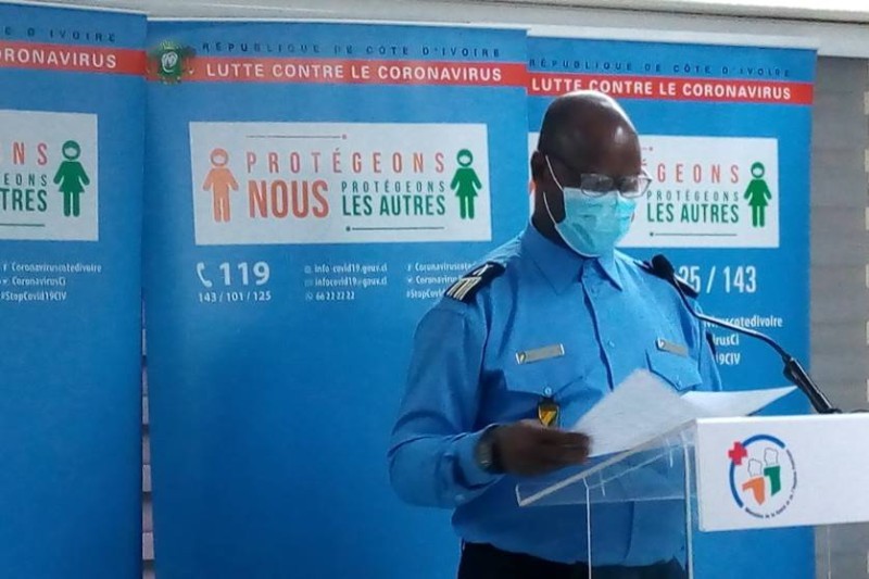 Le commissaire principal Bleu Charlemagne, porte-parole de la Police nationale. (DR)
