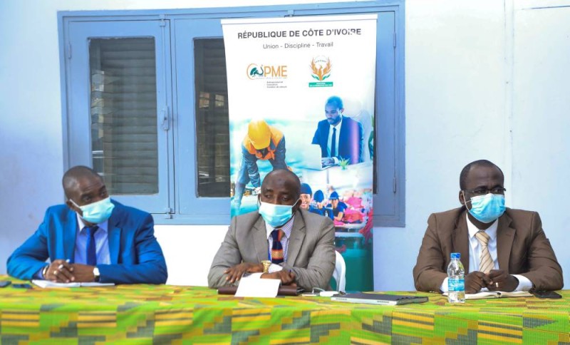 L’Agence Côte d’Ivoire PME à la rencontre du Haut Conseil du Patronat des entreprises de transport