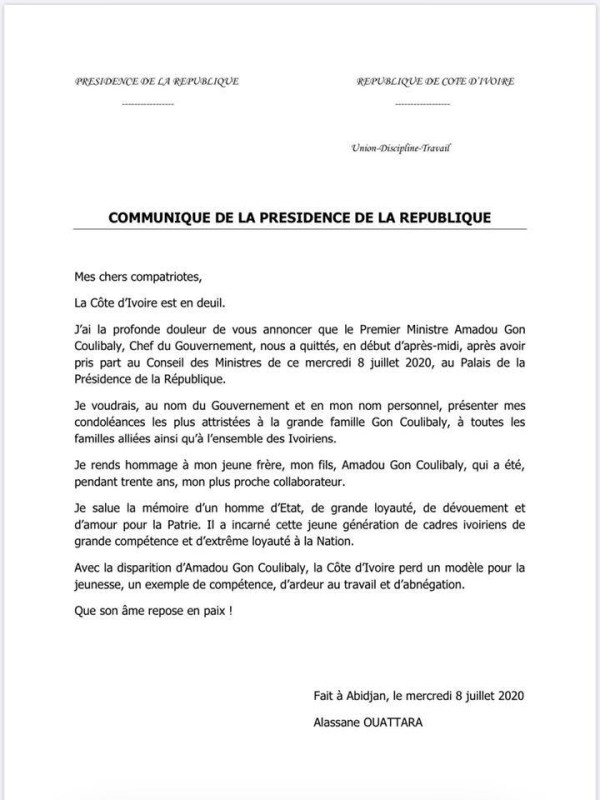 communiquéGON