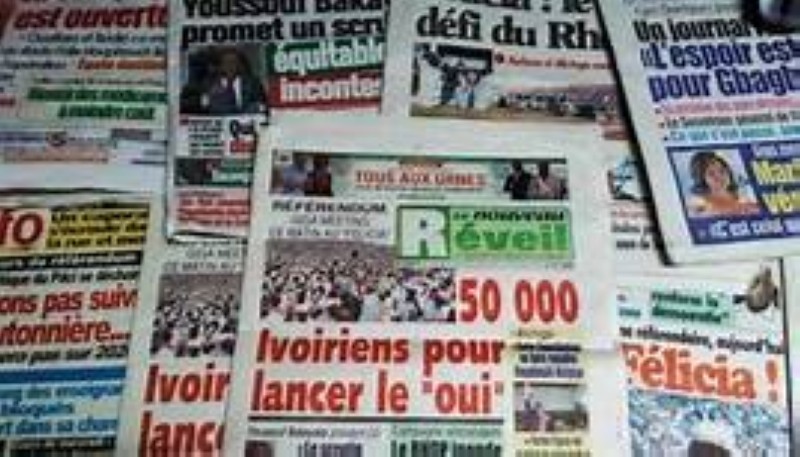 Les Agbovillois peuvent acheter de nouveau les journaux. (DR)