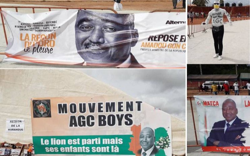 Aux obsèques de l'ex-Premier ministre ivoirien, Amadou Gon Coulibaly, les messages d'hommage ont rivalisé d'ardeur. (AIP)