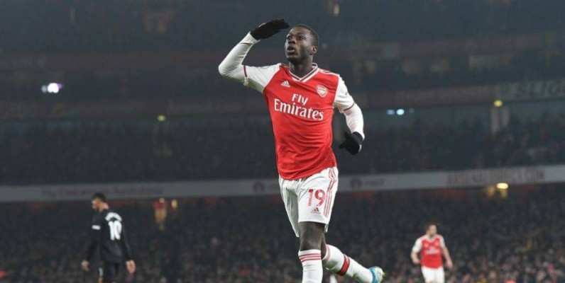 Nicoals Pépé a été décisif samedi face  à Manchester City(DR)