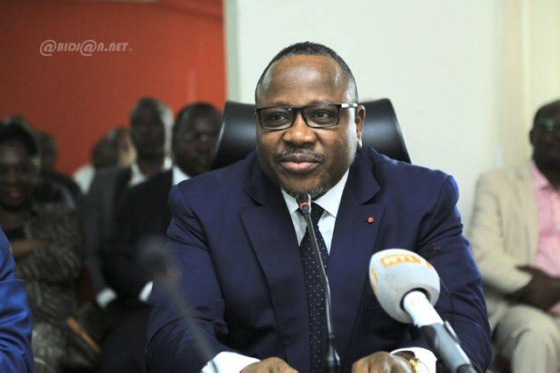 Ibrahime Coulibaly-Kuibiert, le président de la Commission électorale indépendante (Cei). (DR)