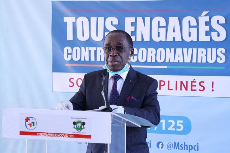 Le ministre Aka Aouélé de la santé et de l'hygiène publique (DR)