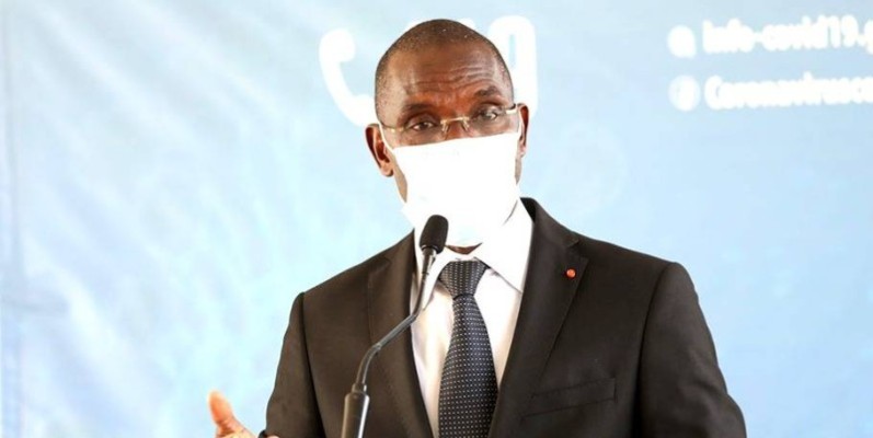 Vagondo Diomandé, ministre de la Sécurité et de la Protection civile. (DR)