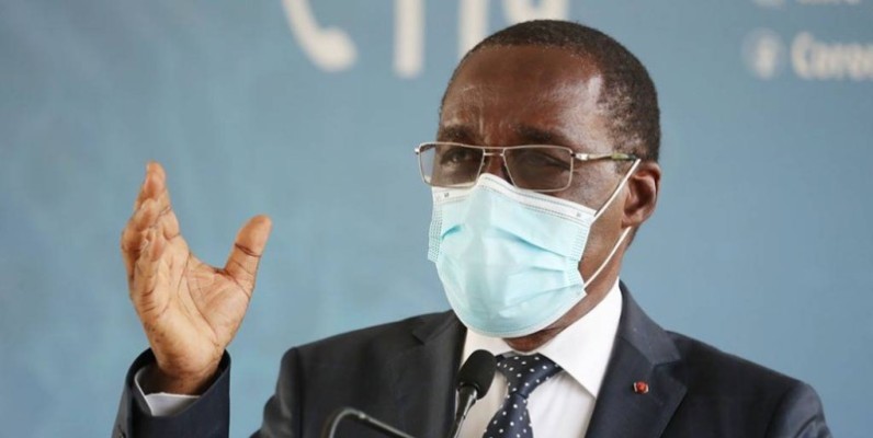 Dr. Eugène Aka Aouélé, ministre de la Santé et de l'Hygiène publique. (DR)