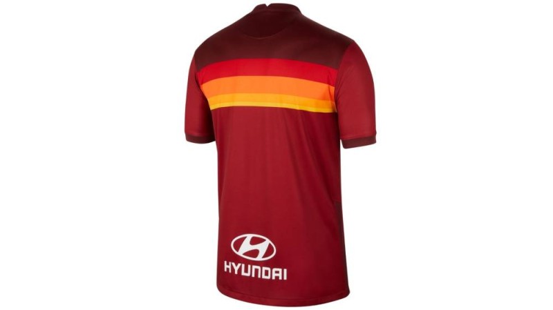 La face arrière du maillot domicile de la saison 2020-2021. (DR)