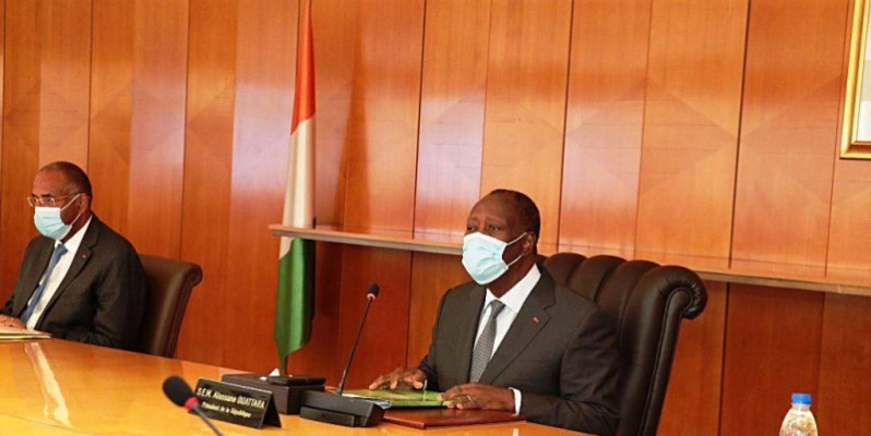 Alassane Ouattara, Chef de l’État. (DR)