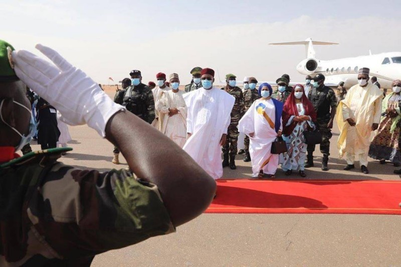 La cérémonie commémorant les 60 ans du Niger a été présidée par le Chef de l'Etat, Issoufou Mahamadou. (DR)