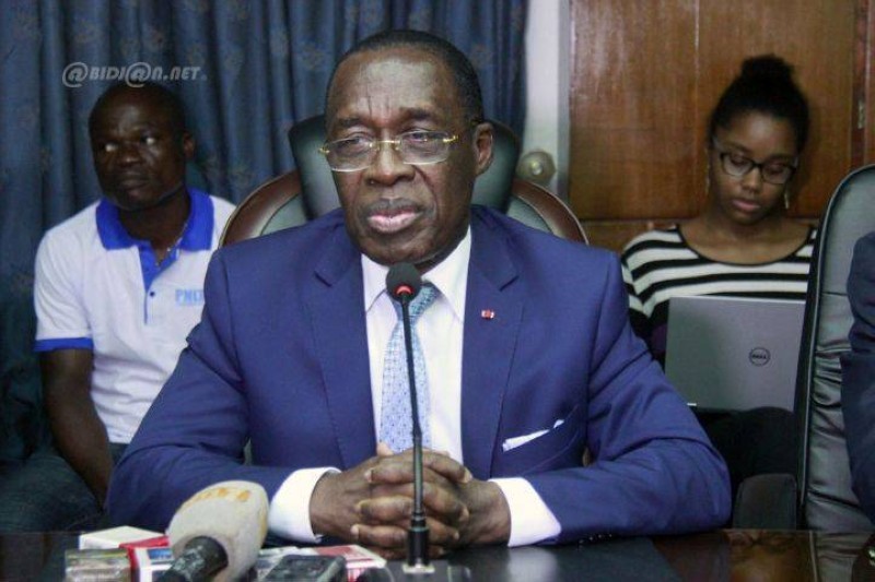 Le ministre de la Santé et de l'Hygiène publique, Aka Aouélé. (DR)