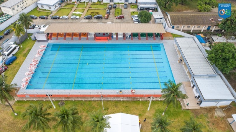 Le nouveau visage de la piscine d’État de Treichville (DR)