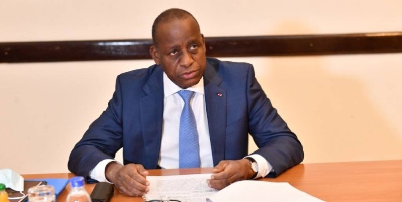 Ally Coulibaly, ministre des affaires étrangères. (DR)