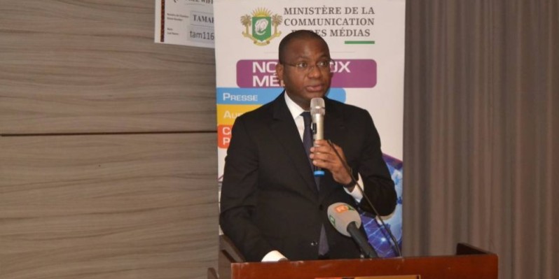 Sidi Tiémoko Touré, ministre de la Communication et des Médias. (DR)