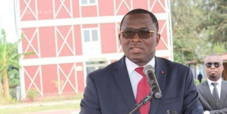 Paulin Claude Danho, ministre des Sports. (DR)