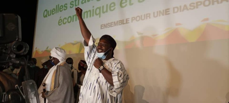 Moumouni Pograwa, le président du mouvement "C'est le moment" reconduit lors du 1er congrès extraordinaire, le samedi 8 août 2020
