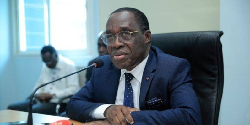 Le ministre de la Santé et de l’Hygiène publique, Dr Eugène Aka Aouélé. (DR)