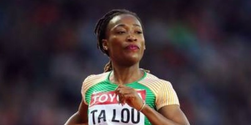 La sprinteuse ivoirienne Marie-Josée Ta Lou. (Dr)