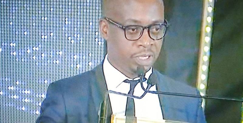 Le super Ebony 2019, Serge Koléa, journaliste à Rti1. (DR)