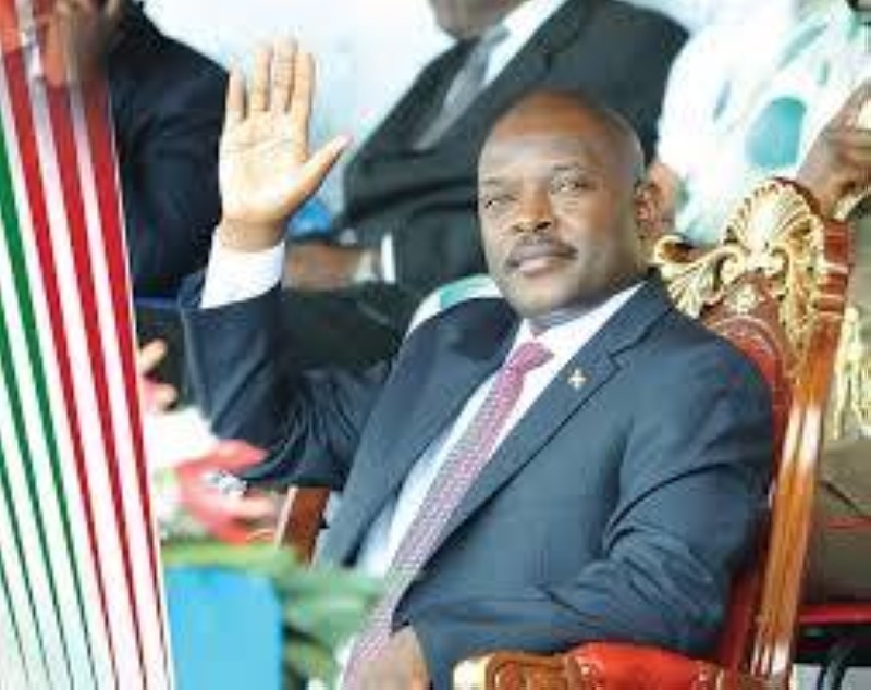 L'ex-président du Burundi, Pierre Nkurunziza