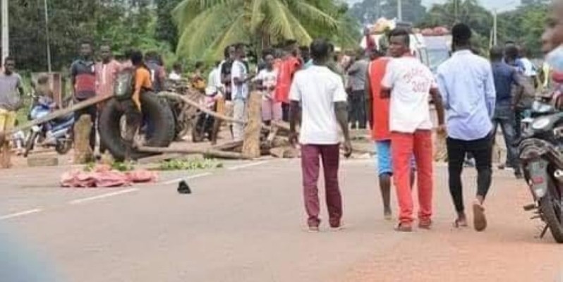 Une vue des manifestants. (DR)