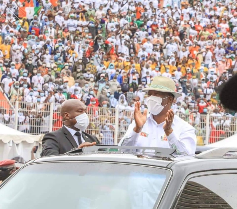 Le président ivoirien, Alassane Ouattara