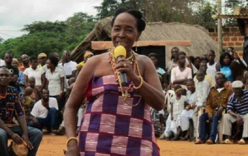 L'artiste Allah Thérèse. (DR)