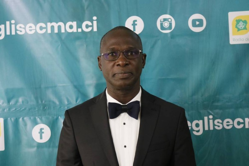 Révérend Dr Noël N'Guessan, président de l'Eglise Cma. (Bavane)