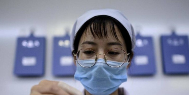 La Chine teste depuis plusieurs mois un vaccin sur les personnes à risque (photo d'illustration). NOEL CELIS / AFP