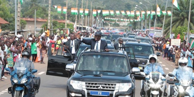 Le Président Ouattara effectue une visite d'Etat dans le Moronou. (Dr)