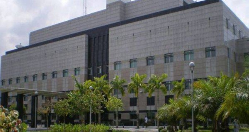 Une vue de l'ambassade des États-Unis en Côte d'Ivoire. (DR)
