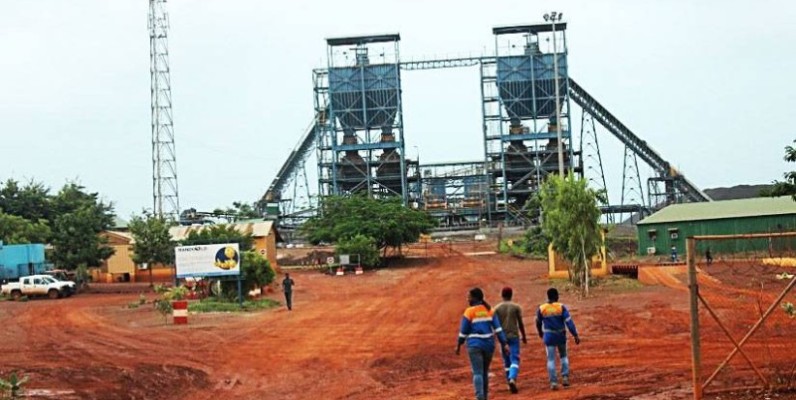 Une vue d'une entreprise d'extraction minière. (DR)