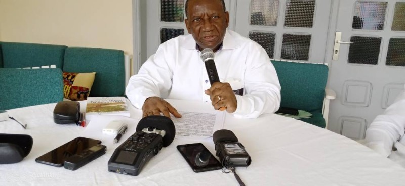 L'enseignant-chercheur et écrivain, René-Pierre Anouma, engage chacun à la paix. (DR)