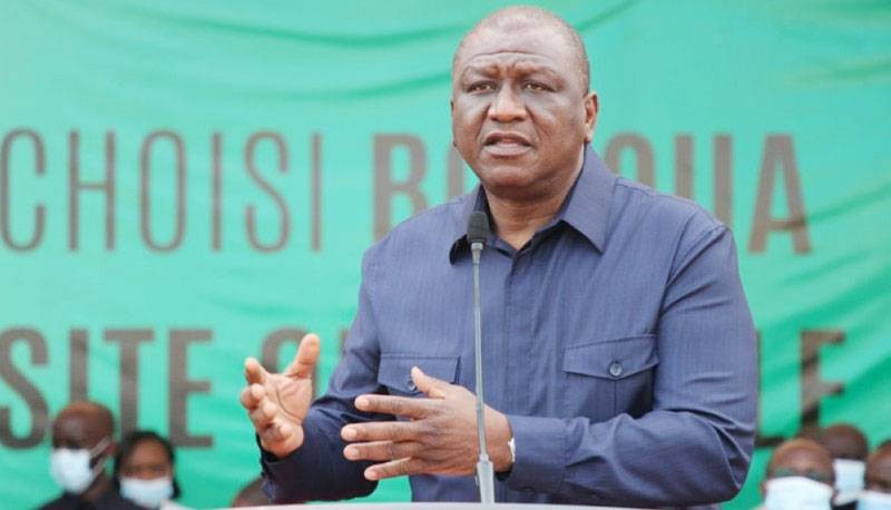 Le chef du gouvernement a interpellé les populations de Bonoua sur le chemin emprunté lors de ces manifestations et les a invitées à l’apaisement et au vivre-ensemble. (photos : Joséphine Kouadio)