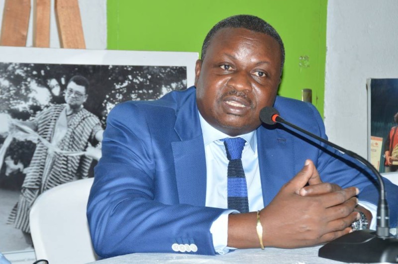 Mamadou N'Diaye, directeur commercial de Fraternité Matin. (Julien Monsan)