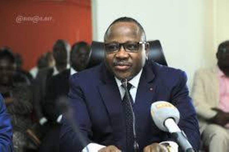 Ibrahime Coulibaly-Kuibiert, président de la Cei.