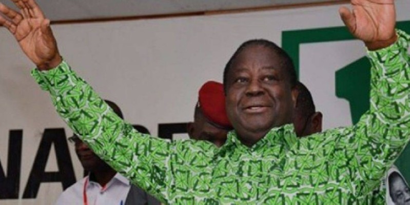 Aimé Henri Konan Bédié, candidat du Pdci-Rda à la présidentielle 2020. (DR)