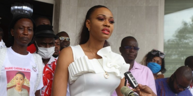 Marie-Carine Bladi épouse Davison, ancienne première dauphine de Miss Côte d’Ivoire 2002. (Photo : Veronique Dadier)