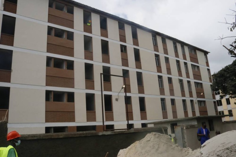 Deuxième batiment de la cité universiateire d'Abobo 2 renové. (Bavane)