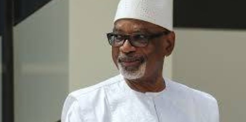 L'ex-Président Ibrahim Boubacar Keïta (IBK), à Bamako. (Dr)