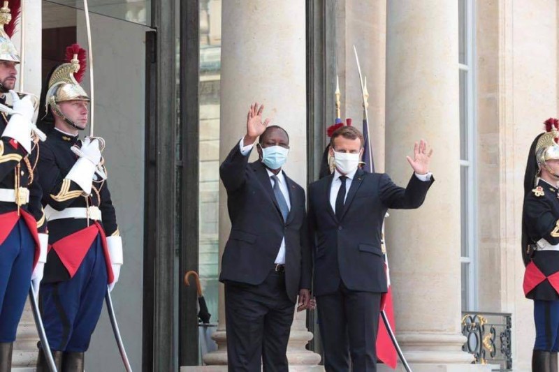 Les deux Chefs d'Etat ont échangé ce vendredi à l'Elysée. (Dr)